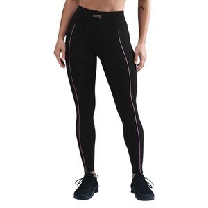 Nike Womens/Ladies Side Stripe High Waist Pantyhose / Black/Pink
